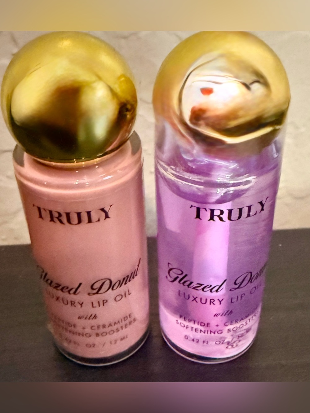 TRULY Glazed Donut Luxury Lip Oil Duo